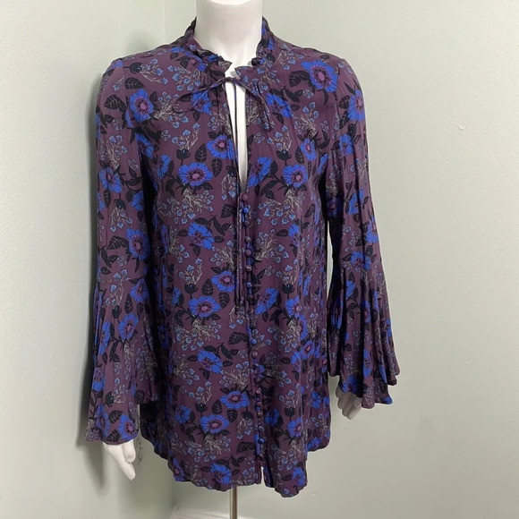 Free People Magic Mystery Floral Tunic - Picture 2 of 9